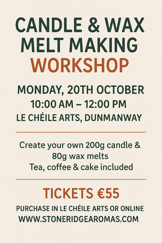 Candle & Wax Melt Making Workshop – Dunmanway