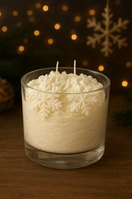 SNOWFALL Whipped Wax Candle
